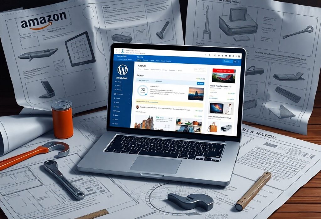 build an amazon affiliate store with wordpress pcu